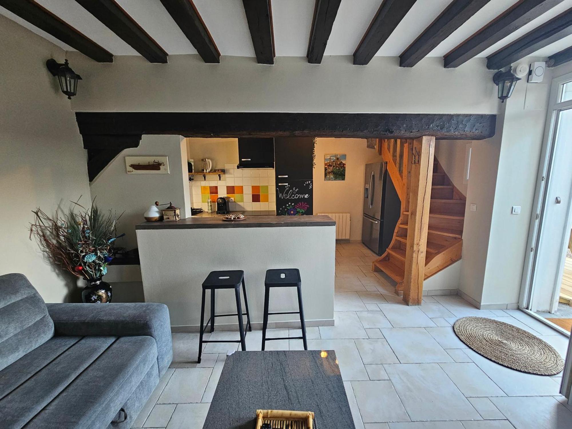 Le Vinci /Maison Pres Du Chateau Amboise Bagian luar foto